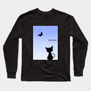 Meow Long Sleeve T-Shirt